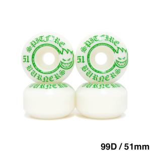 SPITFIRE BURNERS 52mm グリーンウィール Spitfire Burners Green 52mm 99a Skateboard Wheels | Zumiez