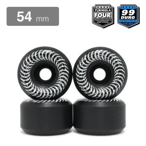 SPITFIRE WHEEL スピットファイヤー ウィール FORMULA FOUR (F4) CONICAL FULL 99D DECAY 黒 54mm スケートボード スケボー｜cs-skate