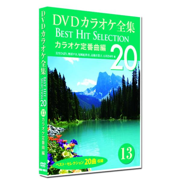 新品 DVD カラオケ全集13 BEST HIT SELECTION カラオケ定番曲編 (DVD) ...