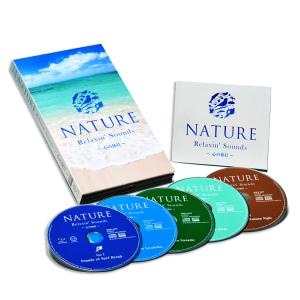 新品 (カバー・ケース無料) NATURE Relaxin’ Sounds 〜心の休日〜 CD5枚組 豪華特殊パッケージ、解説付き (CD) DQCL-3270-4｜csc-online-store