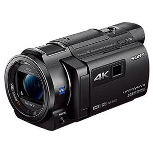 SONY 4Kビデオカメラ Handycam FDR-AXP35 ブラック 光学10倍 FDR-AXP35-B｜csc-store