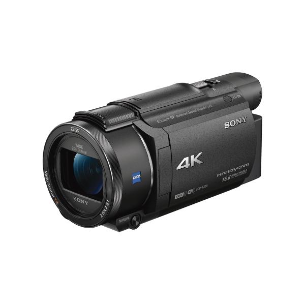 ソニー ビデオカメラ FDR-AX55 4K 64GB 光学20倍 ブラック Handycam FD...