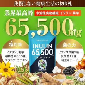 ハルクファクター イヌリン サプリ 300粒 ...の詳細画像1