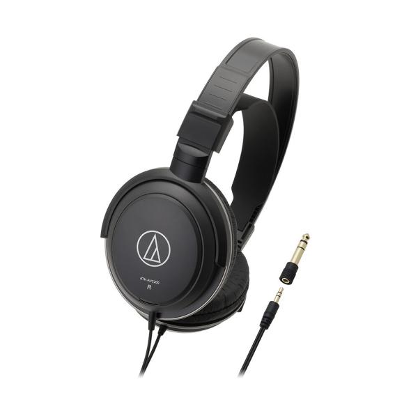 オーディオテクニカ audio-technica ATH-AVC200 ダイナミックヘッドホン ブラ...