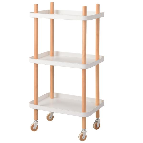 ワゴン 収納 キャスター付き おしゃれ 棚 ラック ワゴンテーブル キッチンワゴン ワゴンラック 天...