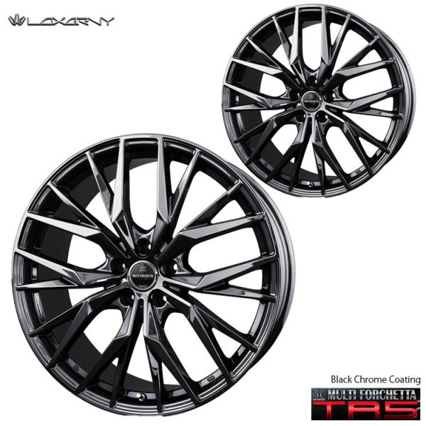 19インチ 5H114.3 8J 8J+45 5穴 ホイール 【2本セット 新品】  LOXARNY...