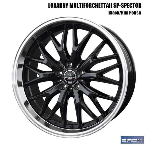 15インチ 4H100 4.5J 4.5J+45 4穴 ホイール 【1本単品 新品】 ブラック/リム...