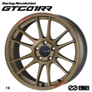 送料無料 エンケイ Racing Revolution GTC01RR (TG) 8.5J-18 +42 5H-100 (18インチ) 5H100 8.5J+42【1本単品 新品】｜csj2