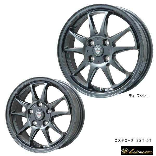 送料無料 エルベ ELBE エステローザ EST-5T 5.5J-16 +50 4H-100 (16...