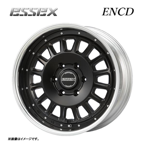 送料無料 エセックス ENCD-19  9J-19 +4〜50 6H-139.7 (19インチ) 6...