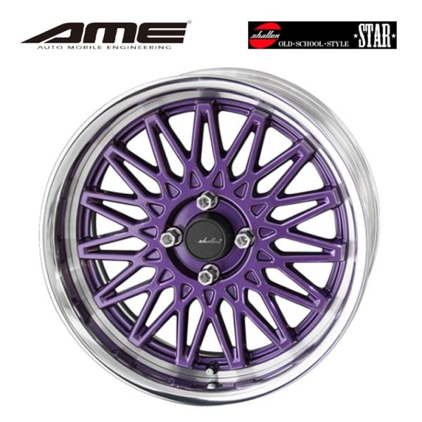 16インチ 4H100 5.5J 5.5J+38 4穴 ホイール 【4本セット 新品】  SHALL...