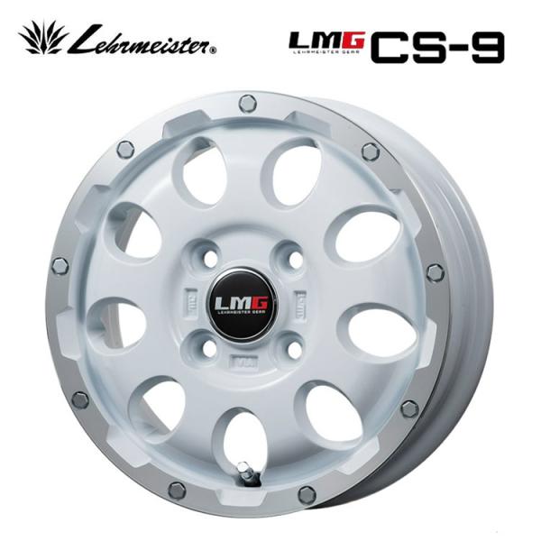 15インチ 4H100 4.5J 4.5J+45 4穴 ホイール 【2本セット 新品】  LMG C...