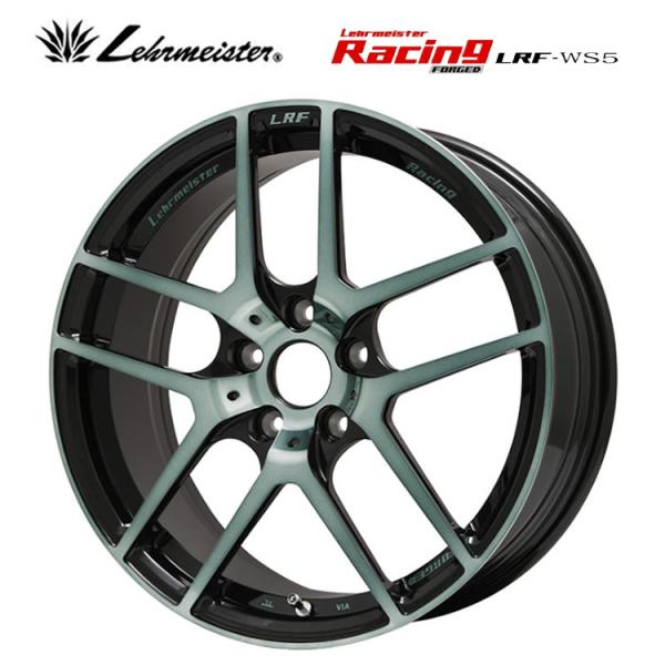 送料無料 レアマイスター Racing FORGED LRF-WS5 7.5J-17 +48 5H-...