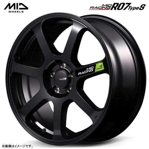 18インチ 5H114.3 8J 8J+45 5穴 ホイール 【2本セット 新品】  MID RAC...