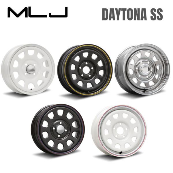 送料無料 MLJ DAYTONA SS 5J-14 +42 4H-100 (14インチ) 4H100...