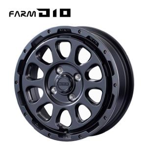 14インチ 4H100 4.5J 4.5J+45 4穴 ホイール 【2本セット 新品】 D10 (MB) 送料無料 モーターファーム