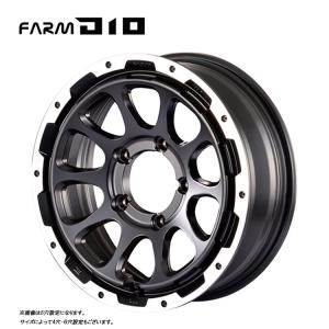 16インチ 5H139.7 5.5J 5.5J-25 5穴 ホイール 【4本セット 新品】 D10 (MB/DCR) 送料無料 モーターファーム
