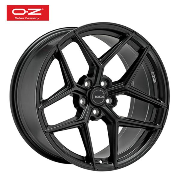 18インチ 5H120 9.5J 9.5J+45 5穴 ホイール 【1本単品 新品】 マットブラック...