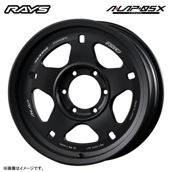 18インチ 5H139.7 7J 7J+8 5穴 ホイール 【1本単品 新品】 ブラストブラック2 ...