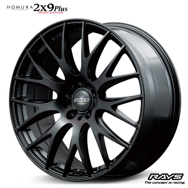 送料無料 レイズ HOMURA 2x9 plus SPORT EDITION 9J-22 +39 5...