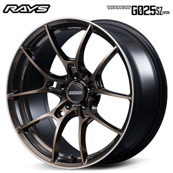 18インチ 5H112 8J 8J+44 5穴 ホイール 【1本単品 新品】 シャイニングブロンズメ...