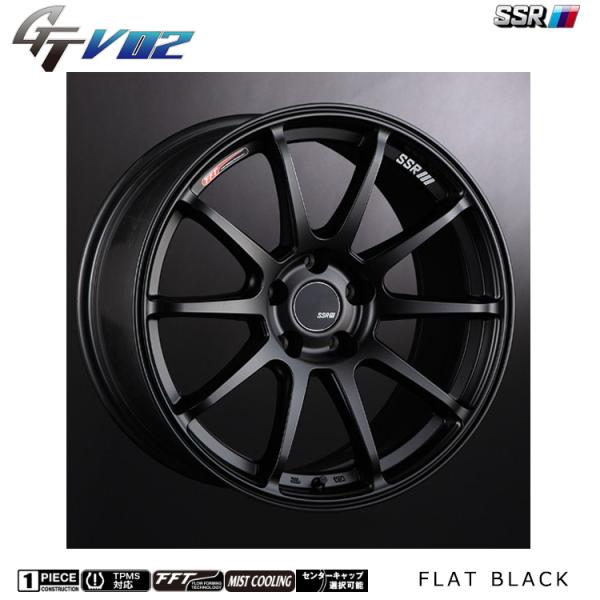 18インチ 5H112 8J 8J+45 5穴 ホイール 【4本セット 新品】  GTV 02 送料...