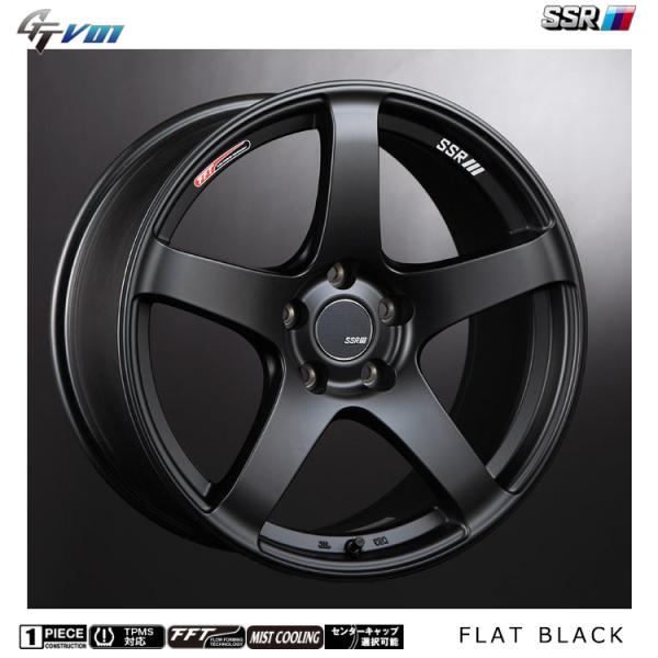 送料無料 SSR GTV 01 8J-18 +35 5H-114.3 (18インチ) 5H114.3...