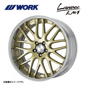 送料無料 ワーク Lanvec LM1 FULL REVERSE DEEP RIM Odisk 8J-20 +32〜10 5H-114.3 (20インチ) 5H114.3 8J+32〜10【1本単品 新品】