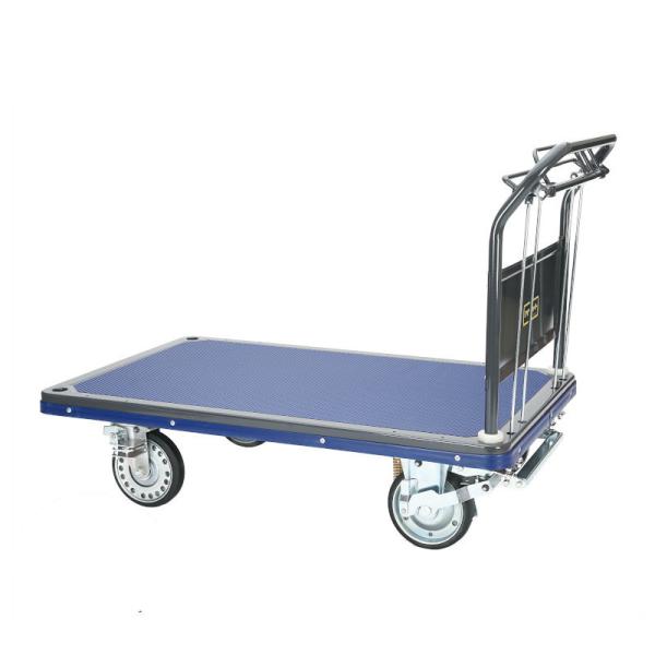 アイケーキャリー 500kg 固定ハンドル台車 始動時アシスト機能付き 制動ブレーキ付 AS502S...