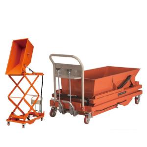 油圧台車 東正車輛 250kg バケット反転リフター GLH-250BTW ゴールドリフター