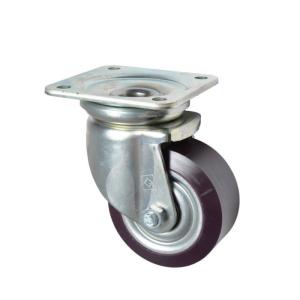 東正車輛　130mm 自在キャスター ウレタン車輪 ベアリング入り