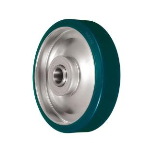 100mm 鋼板製 ウレタンゴム車輪  SUI型 ウカイ SUI-100 岐阜産研