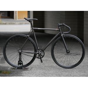 CALLE アルミマットブラックフレーム トラックレーサ−（ピスト）