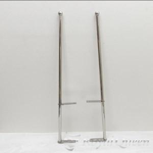 汎用 ステンレス 旗棒 コーナーポール ☆ 25Φ 絞りパイプ 全長1060mm