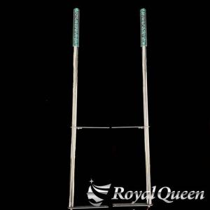 汎用 旗棒 コーナーポール 水泡 アクリル&ステンレス LED☆ 25Φ 全長