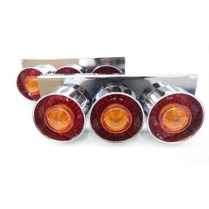 旧車24Vチェリーテールレトロ トラックテール6個set 赤×黄 TT-32