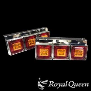 ステンレステールボックス 単品 鏡面 小型車用【RQTB2】 : Royal Queen