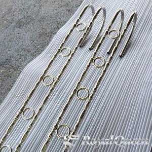 デコトラ　丸リング　プールハシゴ　ステンレス　当時物　レトロ 汎用 ボディハシゴ 25Φ 全長約2400mm 丸リング100 梯子【RQLD13