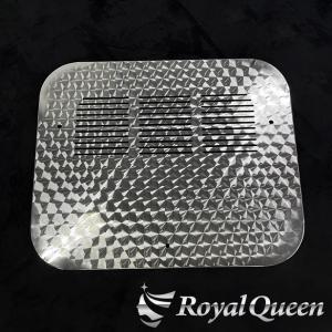 17プロフィア低床用フロントメッキハブキャップ4枚セット ボルト付き