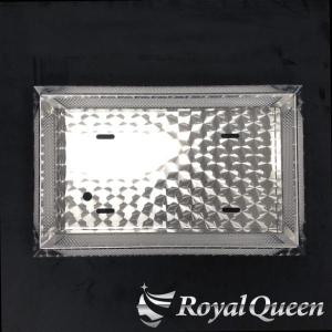 ！40％オフセール♪DX ナンバーフレーム ウロコ柄 大型車用