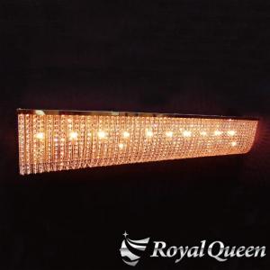 ゴールドメッキ 豪華 ナイアガラ シャンデリア NN-ZM1800G 幅約1800mm