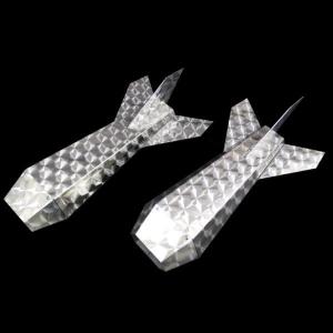 0586 ロケットマーカー キャブロケット ナマズマーカー ウロコ柄 RM500 ロケットマーカー キャブロケット ナマズマーカー RM500 鏡面 #1000