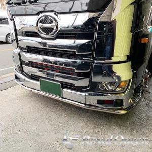 日野 17プロフィア フロントグリル フルセット(12点) : ステンレス