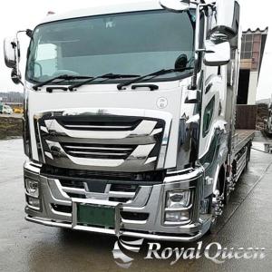 【新品未使用】ISUZU ファイブスターギガ パイプバンパー 3分割 低床用 パイプバンパー ファイブスターギガ用 φ50 3分割セット 沖縄、離島へは