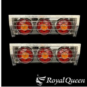 石巻風 アルミ縞板 テールボックス 単品 小型車用【RQTB6】 : Royal