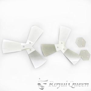 3枚羽 プロペラ スピンナー #1000 鏡面 19.5インチ 3穴4穴兼用【RQWS3