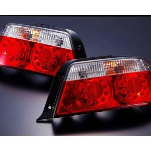 D-MAX】100系チェイサー LEDクリスタルテール（スモーク）SET