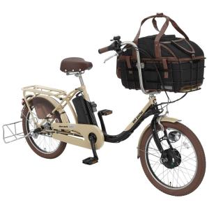 《タイムセール大特価！》丸石サイクル ペットポーターアシスト（pet porter)ペット乗せ電動自転車 ラテベージュＸブラック ５月３１日迄