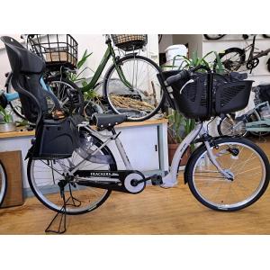 《大特価！》丸石サイクル ふらっかーずスティーナ ３人乗り自転車 幼児リアチャイルドシート装備車【店頭引渡しがお得です】