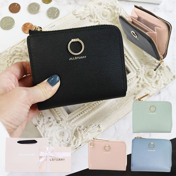 国内正規品 公式ショッピングバッグ ジルスチュアート 財布 JILLSTUART L字ファスナー二つ...
